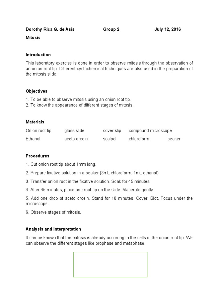 Bio 170 Lab Ex 2 | PDF | Science & Mathematics