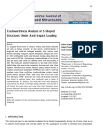 Crashworthiness Analysis of S-Shaped Structures Under Axial Impact Loading