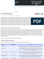 Lens Filters Explained