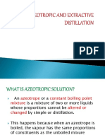 Azeotropicandextractivedistillation 180127125634 PDF