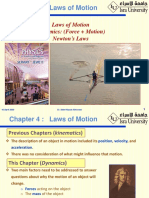 Chapter 4 Laws of Motion Lecture 1