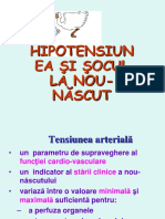Hipotensiunea. Şocul. Etiologie Şi Tratamen T PDF