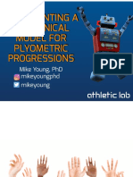 Implementing A Mechanical Model For Plyometric Progressions: Mike Young, PHD Mikeyoungphd Mikeyoung