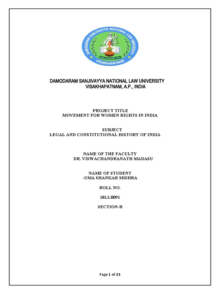 Movement For Women Rights in India PDF Widow Marriage