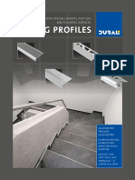 Stair Nosing Profiles: With Specials Inserts, For Tiles and Flooring Surfaces