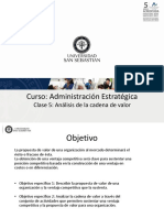 Clase 5 Análisis de La Cadena de Valor PDF