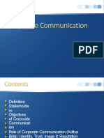 Corporate Communication