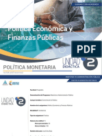 Unidad 2 Política monetaria