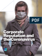 Corporate Reputation and the Coronavirus