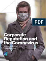 Corporate Reputation and The Coronavirus