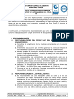 Modelo de Protocolo de Bioseguridad Propuesto Por La Administracion Municipal