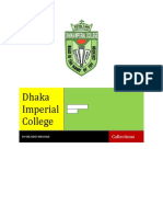 Dhaka Imperial College: Collections