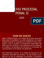 Derecho Procesal Penal II La Etapa de Juicio