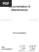 Documentation & Maintenance: Princípy Tvorby Softvéru, FMFI UK Jana Kostičová, 16.5.2016