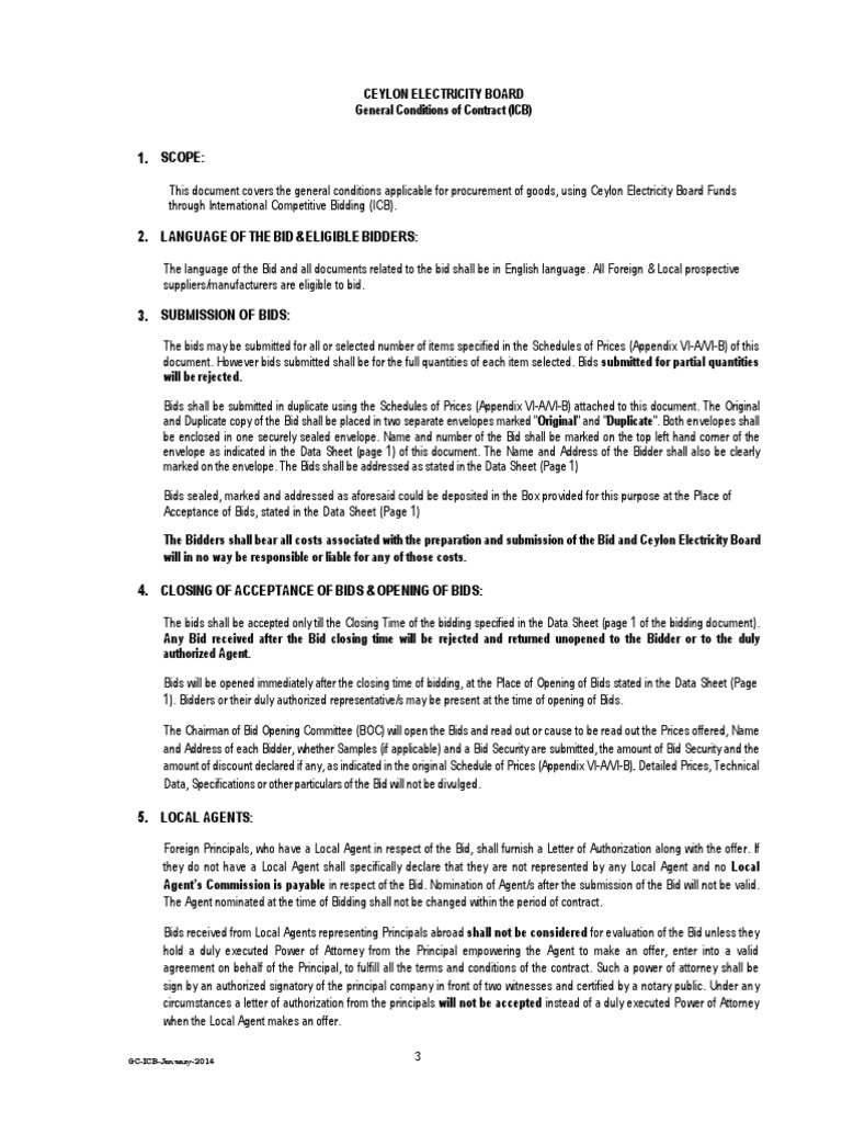 4 General Condition ICB | PDF | Value Added Tax | Cargo