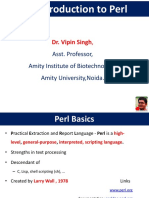 An Introduction To Perl PDF