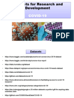 Top COVID-19 datasets for research and development