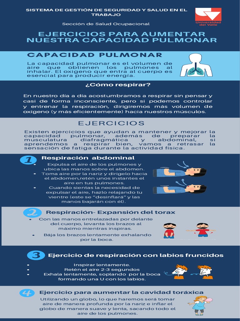 Ejercicios para Mejorar La Capacidad Pulmonar PDF PDF