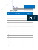 Formato de Registro de Personal Evacuacion