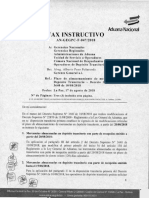 Fax Depósito Transitorio