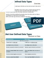 User Defined Data Types (UDDT) Can Be Used To Create A Composite Data Type That Can