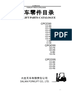 Parts Catalogue DALIAN CPCD - 30