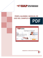 Perfil Alumno - Manual de Uso de Campus Virtual - Ver.1 PDF