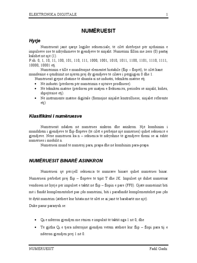 10 Numeruesit | PDF