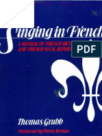 Grubb - Singing in French PDF