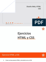 Ejercicios HTML y CSS