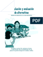 Formulación y Evaluación de ALternativas PDF