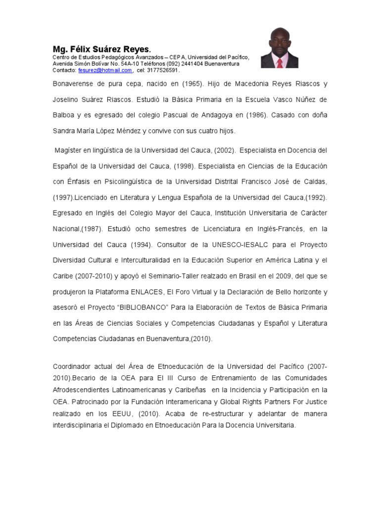 Curriculum vitae colombiano 02 image