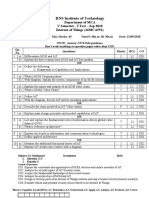 RNS Institute of Technology: Department of MCA V Semester - I Test - Sep 2018 Internet of Things (16MCA552)