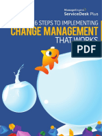 Six Steps To Implementing Change Management That Works