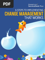 Six Steps To Implementing Change Management That Works