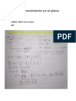 Taller De movimiento en el plano