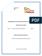 Trabajo para Evaluación 1 IND07 Sidney Giovanni Galeano Canizález (12 de Mayo 2020) PDF