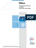 Group Battery System CG 2000 With STAR Technology