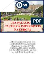 Dez Palácios e Castelos Imperdíveis Na Europa