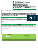 Informe de Avance en El Aprendizaje Mensual Lactante 2