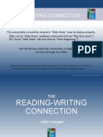 Reading writing connection ch2 ppt