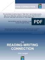 Reading writing connection ch3 ppt