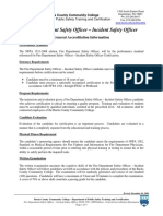 NFPA 1521 Descriptor Curso