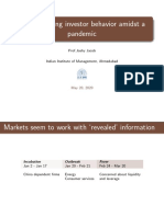 Understanding Investor Behavior Amidst A Pandemic: Prof - Joshy Jacob