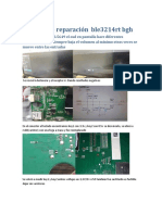 Ble3214rt BGH Supuesto Problema de Teclas