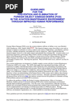 FOD Prevention Program for Aircraft Safety | PDF | Foreign Object ...