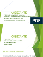 Cosecante Exposición