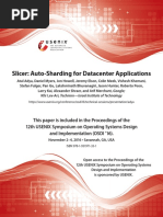 Slicer: Auto-Sharding For Datacenter Applications