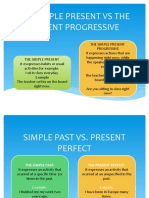 The Simple Present Vs The Present Progressive