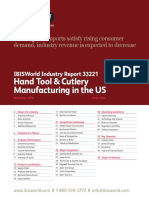 Hand Tool - Cutlery Manufacturing in The US Industry Report